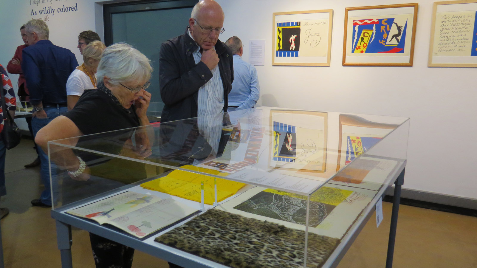 Click the image for a view of: Booknesses: Artists Books from the Jack Ginsberg Collection opening. Saturday 25 March